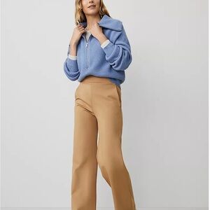Ann Taylor Weekend Collection Ponte Straight Leg Pant SZ M